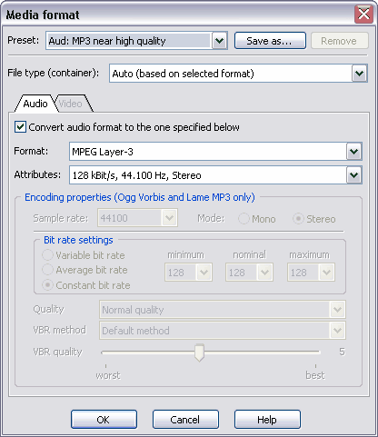 Tutorial: Setting Recording Parameters, Total Recorder - captures any ...